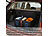 Lescars 2er-Set Kofferraum-Organizer, Fächer & Deckel, 65 Liter, Anti-Rutsch Lescars Kofferraum-Organizer mit Fächern