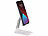 Callstel Verstellbare Universal-Handy- & Tablethalterung, klappbar, rutschfest Callstel Faltbare Tisch-Handyhalterungen 
