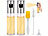 Rosenstein & Söhne 2er-Set Essig-und Öl-Sprüher für Grill, Braten, Kochen, Glas, 100 ml Rosenstein & Söhne Essig- & Öl-Sprüher 