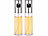 Rosenstein & Söhne 2er-Set Essig-und Öl-Sprüher für Grill, Braten, Kochen, Glas, 100 ml Rosenstein & Söhne Essig- & Öl-Sprüher 