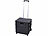 Xcase Klappbarer Einkaufstrolley, Teleskop-Griff, Deckel, 2 Rollen, bis 35kg Xcase Klappbare Einkaufstrolleys mit Teleskop-Griff und Rollen