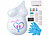 Your Design 4er-Set Babybauch-Gipsabdruck-Sets mit 5 Acrylfarben und 2 Pinseln Your Design 