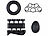 Speeron 6-teiliges Handtrainer-Set inkl. Handgriffstärker, Stressball & Beutel Speeron Hand-Trainings-Sets