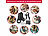 Speeron 6-teiliges Handtrainer-Set inkl. Handgriffstärker mit Zähler & Beutel Speeron Hand-Trainings-Sets, Zählfunktion
