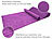 newgen medicals Natürliche Jute-Yoga- & Gymnastikmatte, gepolstert, Tragegurt,183x61cm newgen medicals Yoga- und Gymnastikmatten aus Jute