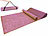 newgen medicals Natürliche Jute-Yoga- & Gymnastikmatte, gepolstert, Tragegurt,183x61cm newgen medicals Yoga- und Gymnastikmatten aus Jute
