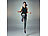 PEARL sports Fitness-Springseil, selbstverriegelndes Kugellagersystem, 3 m, silber PEARL sports Metall-Springseile