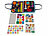 Playtastic Kinder-Motorik-Spielbuch mit 8 Seiten, 5 Motivkarten und Zubehör Playtastic Kinder-Motorik-Spielbücher mit 3D-Motiven und Spiel-Zubehör