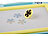 Playtastic 2er-Set Kinder-Magnet-Maltafel mit Magnetstift und 2 Stempeln, blau Playtastic Maltafeln Zaubertafeln