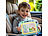 Playtastic 2er-Set Kinder-Magnet-Maltafel mit Magnetstift und 2 Stempeln, blau Playtastic Maltafeln Zaubertafeln