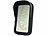 PEARL sports Wasserfeste Fahrrad-Smartphonetasche mit Regenhaube, bis 7", 360° PEARL sports Wasserfeste Fahrrad- und Motorrad-Smartphone-Tasche mit Regenhaube