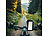 PEARL sports Wasserfeste Fahrrad-Smartphonetasche mit Regenhaube, bis 7", 360° PEARL sports Wasserfeste Fahrrad- und Motorrad-Smartphone-Tasche mit Regenhaube