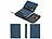 Xcase 2er-Set Kartenhalter & Geldbörse für iPhone, MagSafe, 4 Karten, blau Xcase Kartenhalter-Wallet für iPhone mit MagSafe, klappbar, für 3 Karten