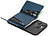Xcase 2er-Set Kartenhalter & Geldbörse für iPhone, MagSafe, 4 Karten, blau Xcase Kartenhalter-Wallet für iPhone mit MagSafe, klappbar, für 3 Karten