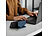 Xcase 2er-Set Kartenhalter & Geldbörse für iPhone, MagSafe, 4 Karten, blau Xcase Kartenhalter-Wallet für iPhone mit MagSafe, klappbar, für 3 Karten