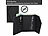 Xcase Kartenhalter & Geldbörse für iPhone, MagSafe-komp., 4 Karten, schwarz Xcase Kartenhalter-Wallet für iPhone mit MagSafe, klappbar, für 3 Karten