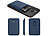 Xcase Kartenhalter für iPhone, MagSafe-kompatibel, 3 Karten, baltischblau Xcase Kartenhalter Wallets mit Magsafe, braun, für bis zu 3 Karten kompatibel