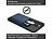 Xcase Kartenhalter für iPhone, MagSafe-kompatibel, 3 Karten, baltischblau Xcase Kartenhalter Wallets mit Magsafe, braun, für bis zu 3 Karten kompatibel