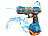 Speeron Akku-Wasserpistole mit großem Wassertank 500 ml und Ersatztank 75 ml Speeron Akku-Wasserpistolen