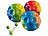 Playtastic 6er-Set Astro-Springbälle für Kinder, Ø 7 cm Playtastic Astrobälle 