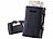 Semptec Urban Survival Technology RFID-Kartenetui mit Münz- und Scheinfach, schwarz Semptec Urban Survival Technology RFID-Etuits für Karten und Geldscheine
