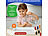 infactory 4er set Wassermarmorierungsfarbe für Kinder, 6 Farben, 20 Blatt Papier infactory Wassermarmorierungsfarben