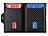 Carlo Milano 4er Set von CX2167 Carlo Milano RFID-Etuits für Karten und Geldscheine