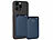 Xcase 2er-Set Kartenhalter für iPhone, MagSafe-kompatibel, baltischblau Xcase Kartenhalter Wallets mit Magsafe, braun, für bis zu 3 Karten kompatibel