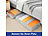 infactory 8er-Set faltbare Unterbett-Aufbewahrungstaschen mit Tragegriffen, 90 l infactory 