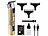 Sichler Men's Care Profi Akku-Haarschneidemaschine, Barttrimmer mit LCD Anzeige Sichler Men's Care Haar- & Bartschneider (Akku)