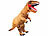 Playtastic Aufblasbares T-Rex-Kostüm für Erwachsene, 150 - 190 cm Körpergröße Playtastic Selbstaufblasende Kostüme 