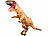 Playtastic Aufblasbares T-Rex-Kostüm für Erwachsene, 150 - 190 cm Körpergröße Playtastic Selbstaufblasende Kostüme 