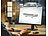 Sichler Haushaltsgeräte 2in1-USB-LED-Leuchte mit Ventilator, für Laptop-Bildschirm Sichler Haushaltsgeräte 2in1-USB-LED-Leuchten mit Ventilator