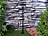 Royal Gardineer Solar-LED-Gartenlaterne, PIR-Sensor, Dämmerungssensor, 200 lm, 200 cm Royal Gardineer Solar-Wegeleuchten im Straßenlaternen-Design mit Dämmerungs- und PIR-Sensor