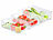 Rosenstein & Söhne 12er-Set Kühlschrank-Organizer, stapelbar, in 3 Größen, BPA-frei Rosenstein & Söhne Kühlschrank-Organizer-Sets