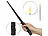 Lunartec 12er-Set schwebende LED-Kerzen mit Zauberstab-Fernbedienung, 15 cm Lunartec 