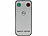 Lunartec 4 Akku-LED-Stabkerzen mit Dochten, Bogen-Ladestation, Timer, weiß Lunartec Akku-LED-Stabkerzen mit Dochten, Bogen-Ladestation und Timer