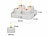 Lunartec 4er-Set LED-Akku-Teelichter mit USB-Ladestation, Fernbedienung, Timer Lunartec 