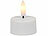 Lunartec 4er-Set LED-Akku-Teelichter mit USB-Ladestation, Fernbedienung, Timer Lunartec 