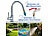Rosenstein & Söhne 2er-Set Wasserhahn-Schlauchadapter, mit 3/4"- und 1/2"-Gewinde Rosenstein & Söhne Wasserhahn-Schlauchadapter für Bad- und Küchenarmaturen