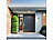PEARL Hausnummer aus Metall, Nummer 2, 200 x 130 x 2 mm, schwarz PEARL Hausnummern aus Metall