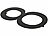 PEARL Hausnummer aus Metall, Nummer 8, 200 x 130 x 2 mm, schwarz PEARL Hausnummern aus Metall