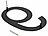 PEARL Hausnummer aus Metall, Nummer 9, 200 x 130 x 2 mm, schwarz PEARL Hausnummern aus Metall