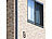 PEARL Hausnummer aus Metall, Nummer 9, 200 x 130 x 2 mm, schwarz PEARL Hausnummern aus Metall