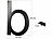 PEARL Hausnummer aus Metall, Buchstabe b, 200 x 130 x 2 mm, schwarz PEARL Hausnummern aus Metall