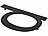 PEARL Hausnummer aus Metall, Buchstabe d, 200 x 130 x 2 mm, schwarz PEARL Hausnummern aus Metall