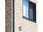 PEARL Hausnummer aus Metall, Buchstabe d, 200 x 130 x 2 mm, schwarz PEARL Hausnummern aus Metall