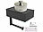 infactory 2er-Set Toilettenpapierhalterungen mit Feuchttücherbox, ohne Bohren infactory Toilettenpapierhalterungen mit Feuchttücherbox, ohne Bohren, zum Kleben