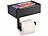 infactory Toilettenpapierhalterung mit Feuchttücherbox, ohne Bohren, zum Kleben infactory Toilettenpapierhalterungen mit Feuchttücherbox, ohne Bohren, zum Kleben