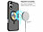 Xcase Stoßfeste Hülle für iPhone 16 Plus, MagSafe-kompatibel, 360°-Ständer Xcase Stoßfeste Hüllen für iPhone 16 Plus, MagSafe-kompatibel, 360°-Ständer